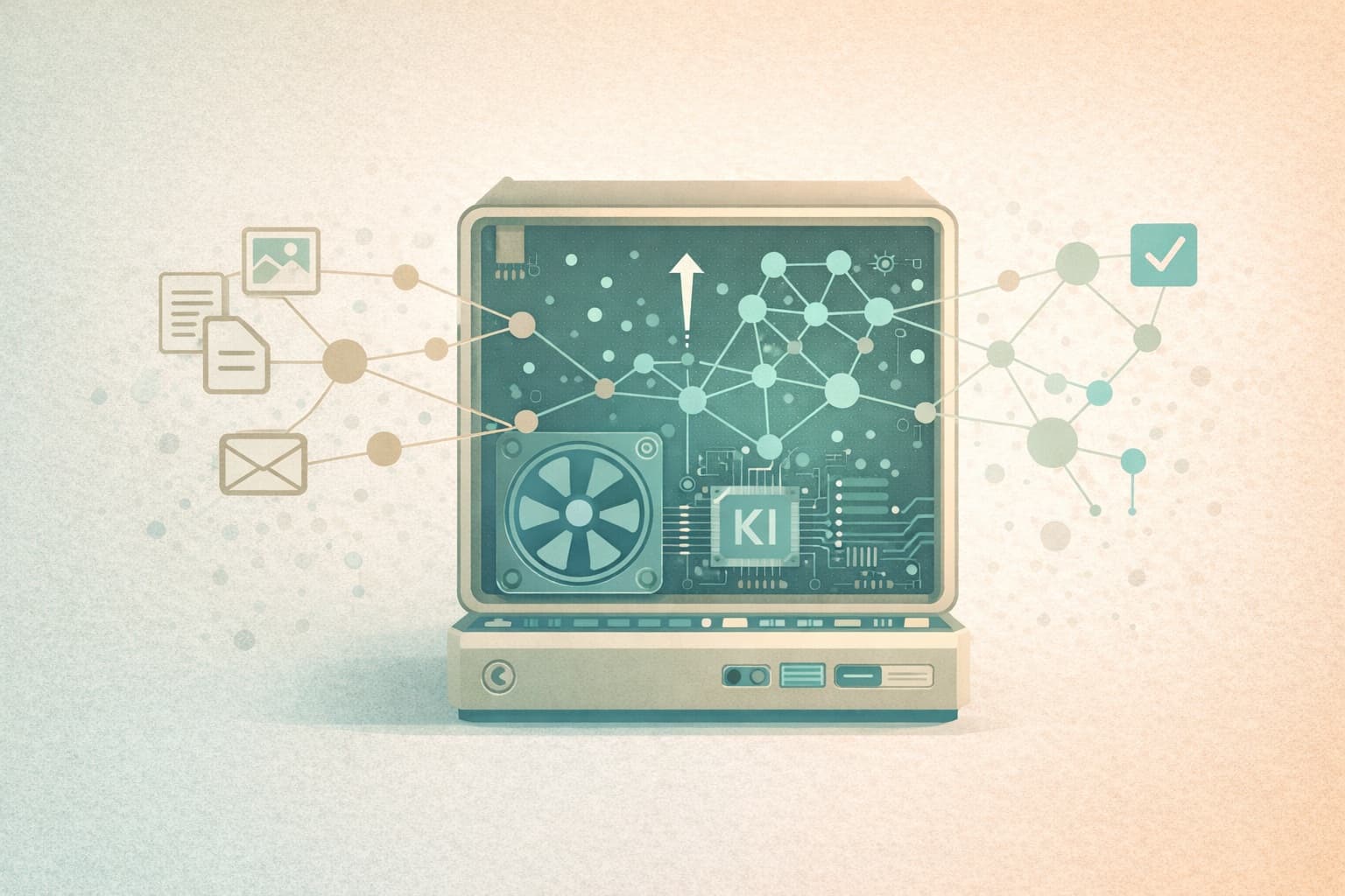 Machine learning illustration